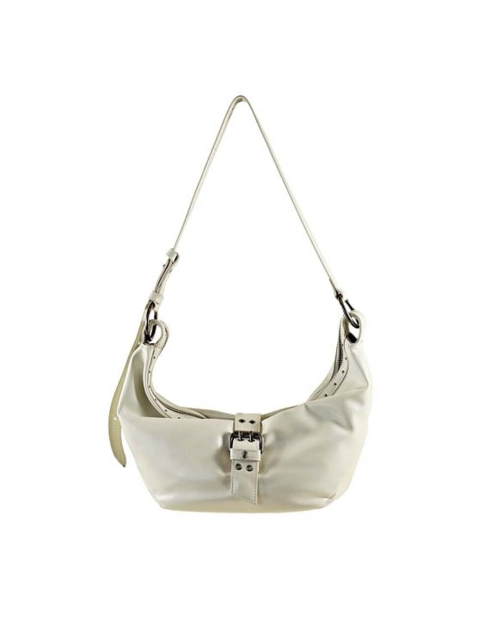 Sam and Libby Farrah Extra-Large Shoulder Bag in Ivory (MSRP $88)
